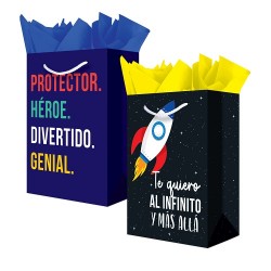 BOLSA PARA REGALO GRANDE 36.5X24X10CM