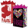 BOLSA PARA REGALO JUMBO SAN VALENTIN 45X33.5X15.5CM