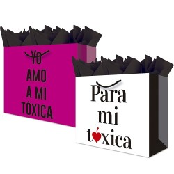 BOLSA REGALO BOUTIQUE GRANDE 32X26.5X11CM