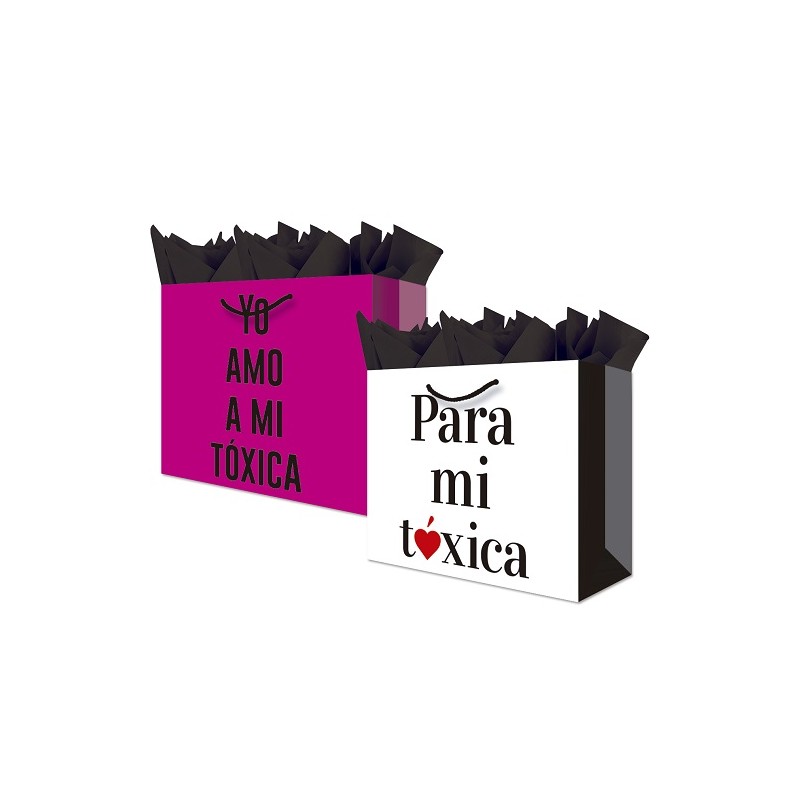 BOLSA REGALO BOUTIQUE GRANDE 32X26.5X11CM