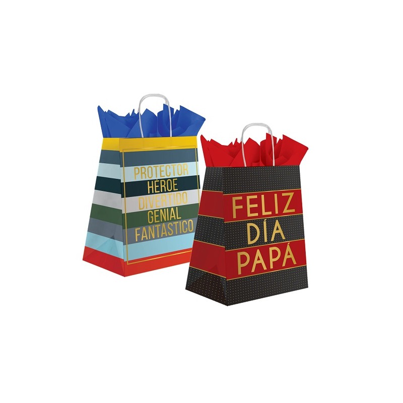 BOLSA REGALO GRANDE BOND C/A 24X10.X36.5CM