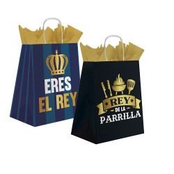 BOLSA REGALO MEDIANA BOND C/A 20X10.5X23.5CM