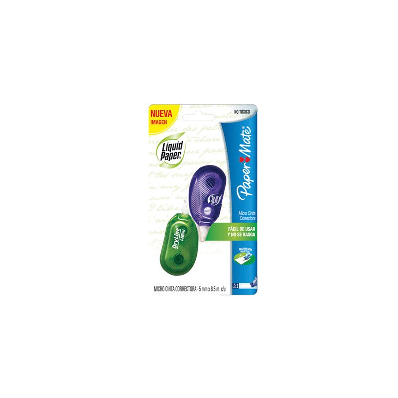 CORRECTOR CINTA I-MICRO LIQUID PAPER 2PZ
