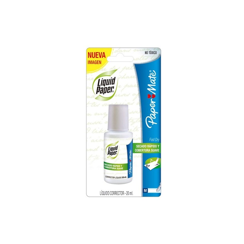 CORRECTOR LIQUIDO LIQUID PAPER 20ML