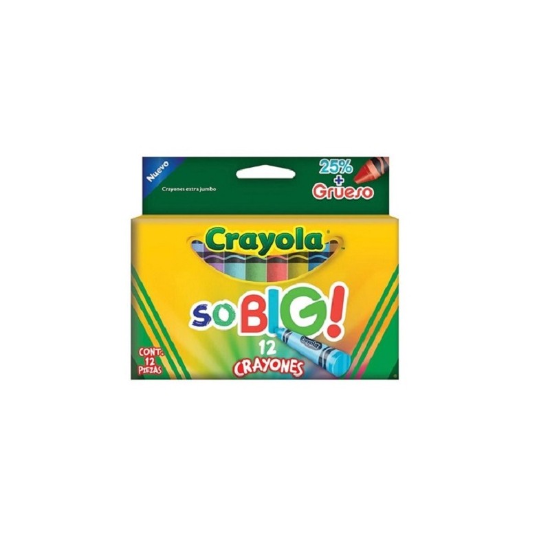 CRAYON CERA EXTRA JUMBO 12PZ