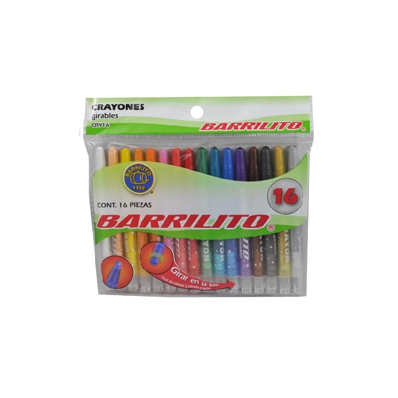 CRAYON CERA GIRABLE 16PZ