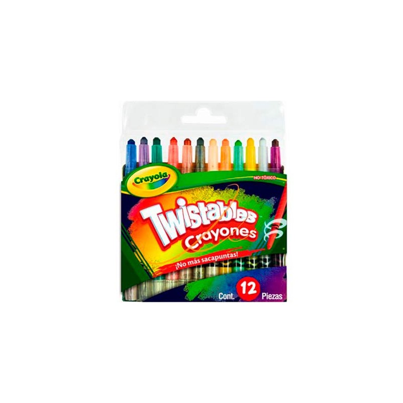 CRAYON CERA MINI TWIST 12PZ