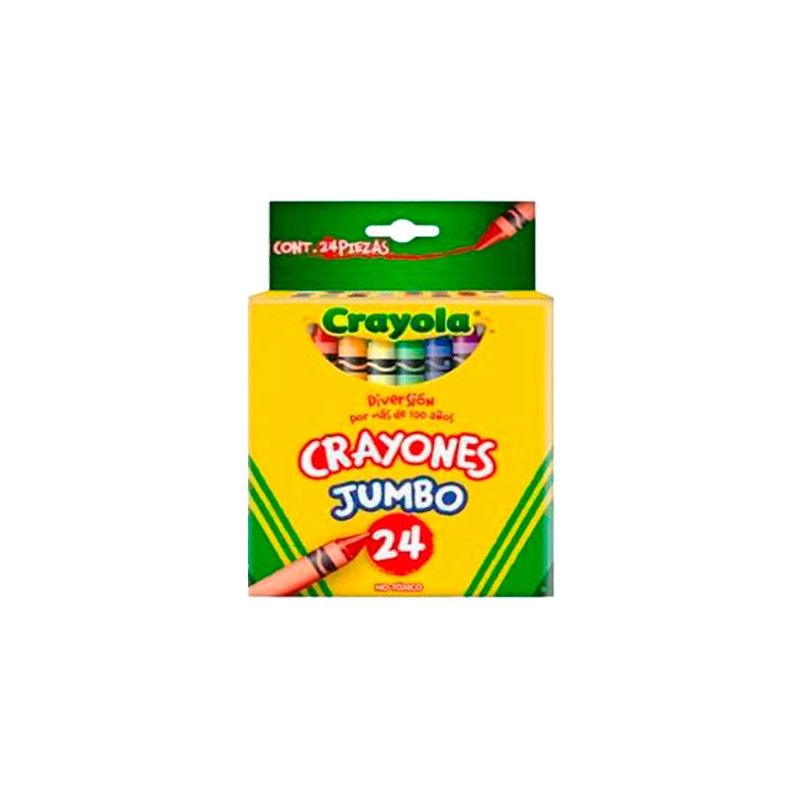 CRAYON CERA JUMBO 24PZ