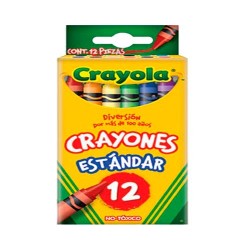 CRAYON CERA REDONDO 12PZ
