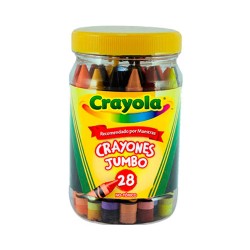 CRAYON CERA JUMBO 28PZ