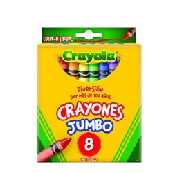 CRAYON CERA JUMBO 8PZ
