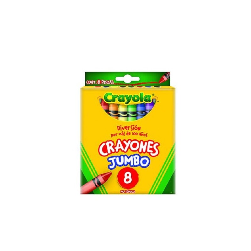 CRAYON CERA JUMBO 8PZ
