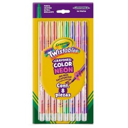 CRAYON EXTREMOS NEON TWISTEABLES 8PZ