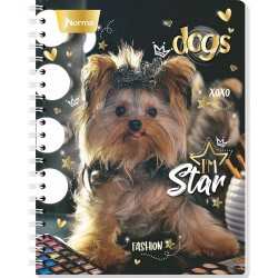 CUADERNO FRANCES DOGS RAYA 100HJS