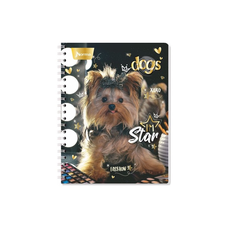 CUADERNO FRANCES DOGS RAYA 100HJS