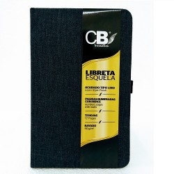 CUADERNO EJECUTIVO ESQUELA GRIS RAYA 72H