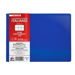 CUADERNO ITALIANO COSIDO 100H