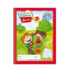 CUADERNO PROFESIONAL COSIDO MI PRIMER CUADERNO CUADRITOS "A" 50H