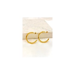 Arracada Grabada Acero