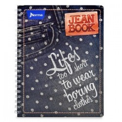 CUADERNO PROFESIONAL JEAN BOOK REVOLUTION 100H