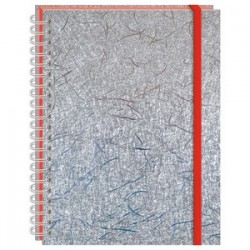 CUADERNO PROFESIONAL PORTOFINO METALICO FIBRA 100H