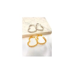 Arracada Corazon Eslabon