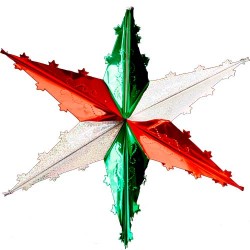 ESTRELLA SENCILLA TRICOLOR