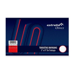 FICHA DE TRABAJO 5X8" 100PZ