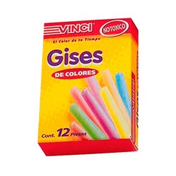 GIS COLORES 12PZ