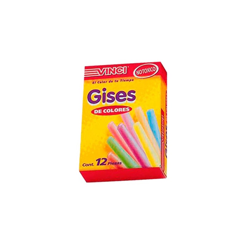 GIS COLORES 12PZ