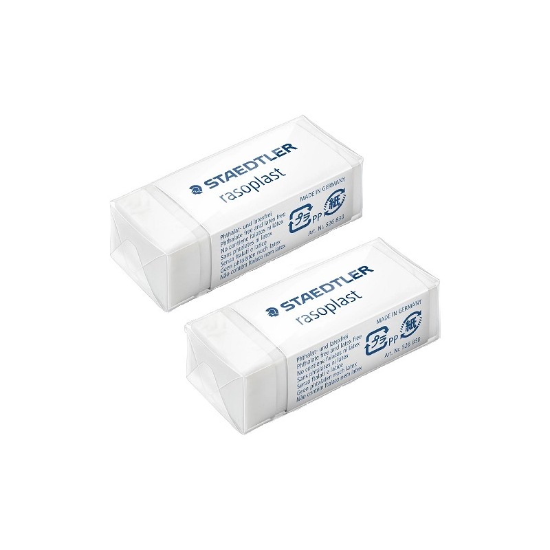 GOMA RASOPLAST PARA GRAFITO SINTETICA 2PZ