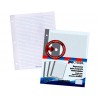 HOJAS DE REPUESTO PARA CARPETA CARTA CON REFUERZO 100H