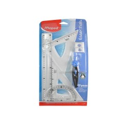 JUEGO DE GEOMETRIA CON COMPAS ECO FLEX