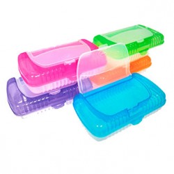 LAPICERA PLASTICO WACKY DOUBLE 23.5X14.5X7CM