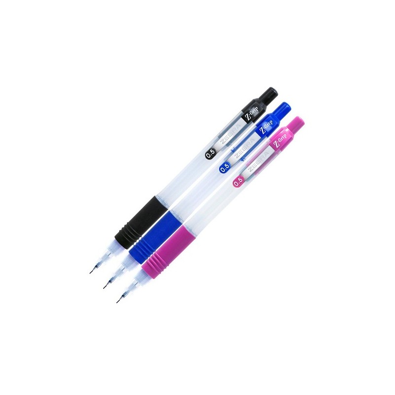 LAPICERO 0.5MM Z-GRIP SURT 3PZ