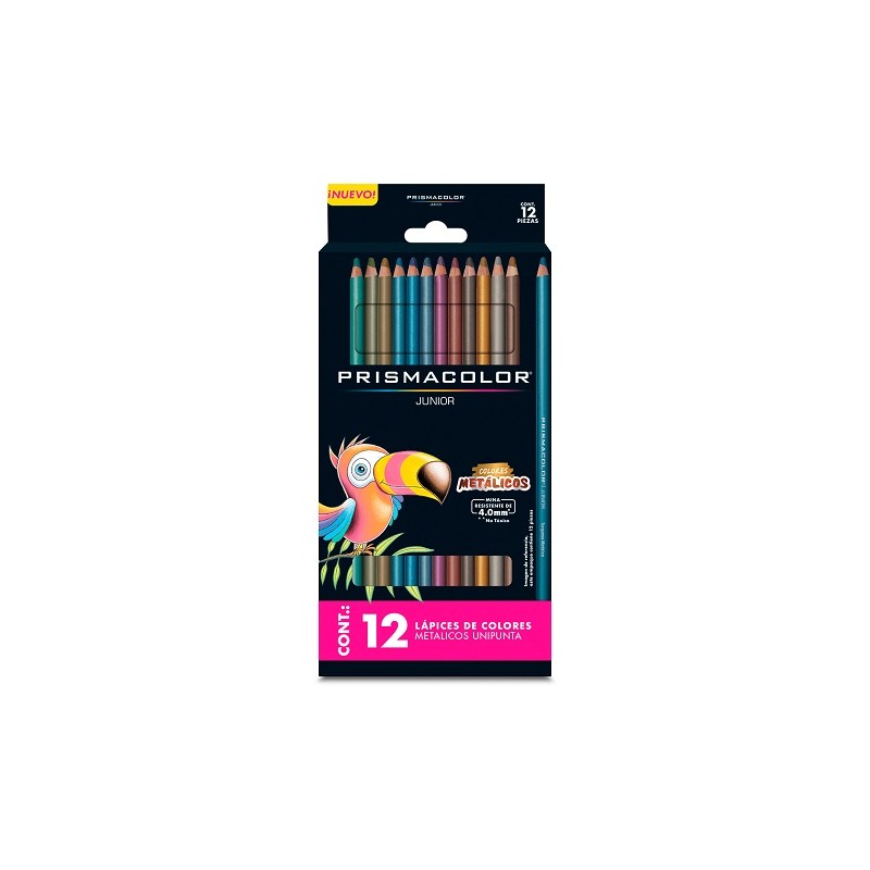 LAPICES DE COLORES PRISMACOLOR JR 12 PIEZAS