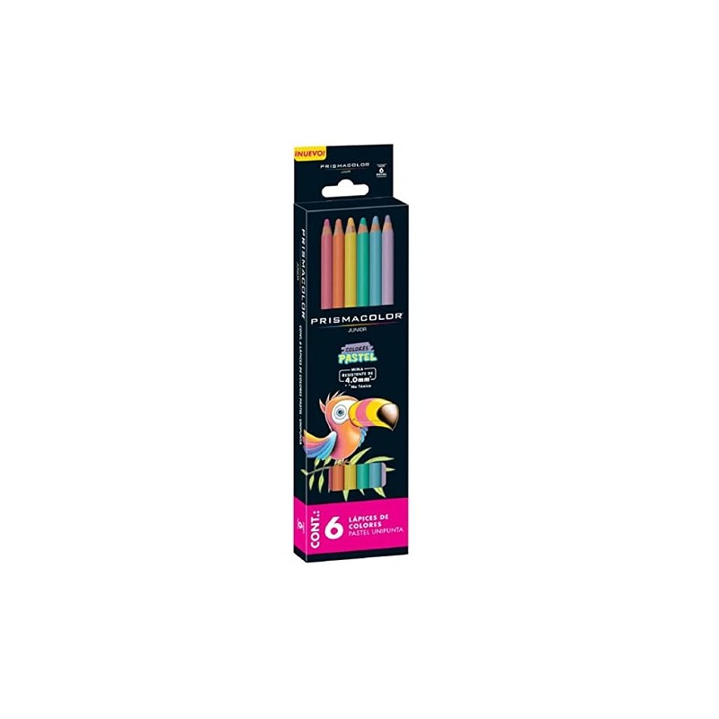 LAPICES DE COLORES PRISMACOLOR JR 6 PIEZAS