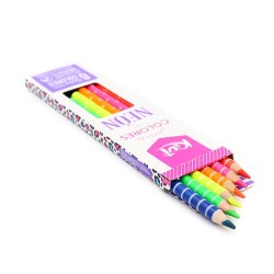 LAPIZ DE COLOR KIUT 6 PZ