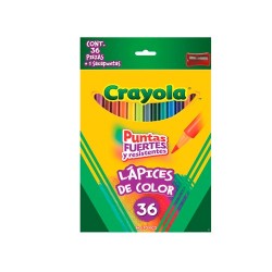 LAPIZ DE COLOR LARGO 36PZ