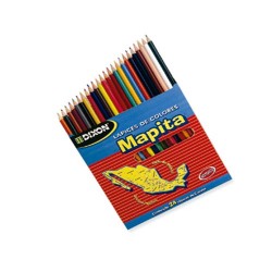 LAPIZ DE COLOR LARGO MAPITA 24PZ