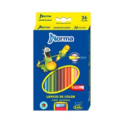 LAPIZ DE COLOR NORMA 36PZ
