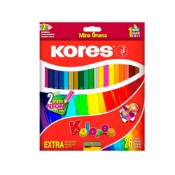 LAPIZ DE COLOR TRIANGULAR 4MM 26PZ