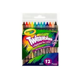 LAPIZ DE COLOR TWISTEABLES 12PZ