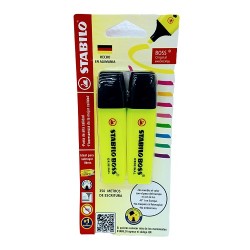 MARCADOR FLUORESCENTE BOSS 2PZ
