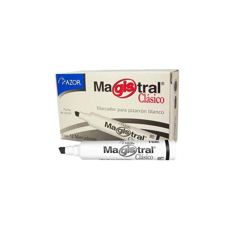MARCADOR PARA PIZARRON CLASICO 12PZ