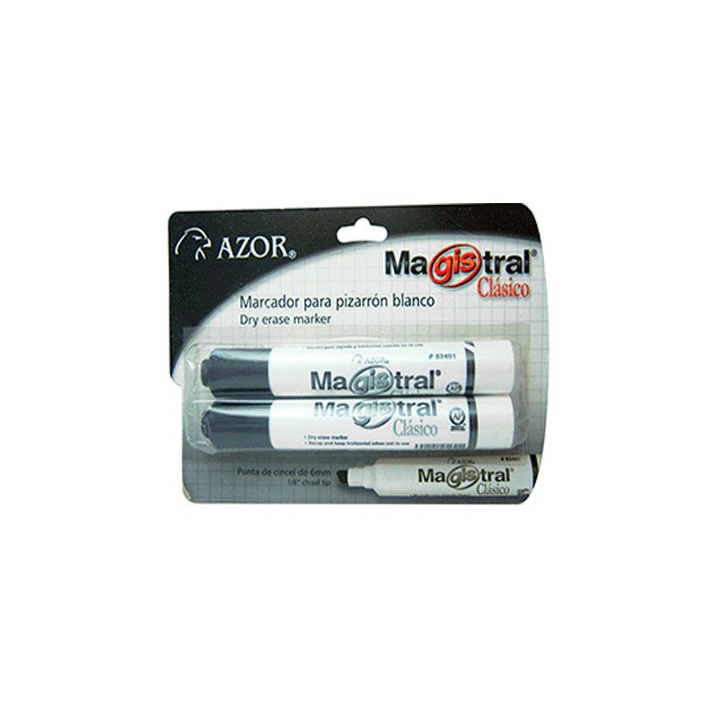 MARCADOR PARA PIZARRON CLASICO 2PZ