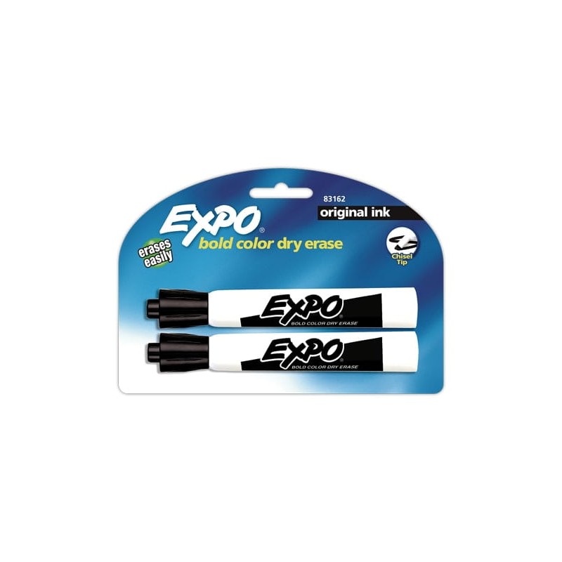 MARCADOR PARA PIZARRON EXPO NEGRO 2PZ