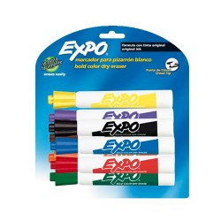 MARCADOR PARA PIZARRON EXPO SURTIDO 8PZ