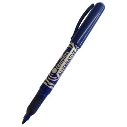 MARCADOR PERMANENTE "ALTERNATIVE" PUNTO FINO 6 PZS