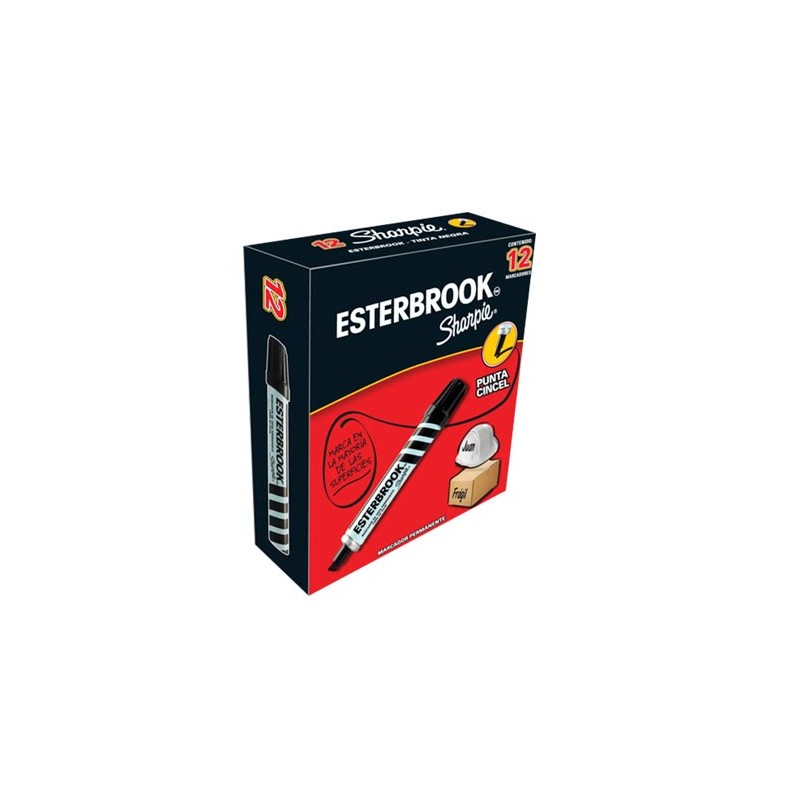 MARCADOR PERMANENTE ESTERBROOK 12PZ